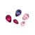DongzhouCrystal K9RhinestoneJewelryClothingManicure Fittings Water Drop 6 * 4mm Silver Plated Pointed Bottom Glass Drill