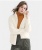 Comfortable Velvet Fleece Sweater Women's Long-Sleeved Fleece-Lined Warm Stand Collar Cardigan Outdoor Fleece Coat Fleece Sweater Coat