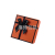 Holiday Birthday Gift Box Orange Butterfly Companion Hand Gift Box Silk Scarf Wallet Pajamas Packaging Box Customization