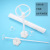 Balloon Plastic Pole Floating Bracket Pole Balloon Hardened Rod Pipe 35cm Transparent Pole Support 50 Setsxizan