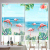 Printed Shutter Curtain Customized Pattern Ins Style Nordic Simple Household Bathroom Kitchen Shading Lifting Curtain