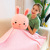 New Cartoon Animal Air Conditioner Pillow Blanket Plush Toy Doll Three-in-One Multifunctional Hand Warmer Cushion Nap Blanket