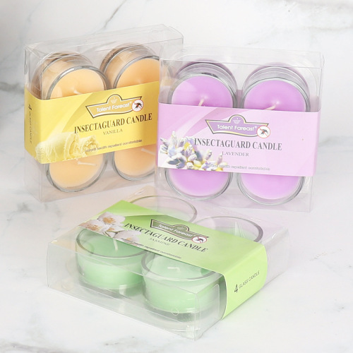 glass aromatherapy candle