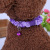 In Stock Wholesale Lace Pet Collar 1.0cm Four-Color Dog Collar Multi-Color Pet Supplies