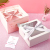 High-End Square Transparent Gift Package with Window-Type Holes Wedding Hand Gift Box Vacuum Cup Cola Gift Box Customization
