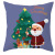 Factory Wholesale Graphic Customization Short Plush Printed Pillow Christmas Style Decoration Pillow Cover Amazon Cross-Border Supply