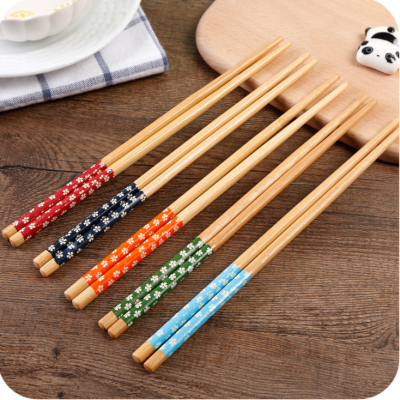Household Bamboo Fried Food Clamp Chopsticks