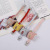 Factory Hot Sale Dogs and Cats Cartoon Hand Holding Rope Pet Durable Cat Chain Contrast Color Pure Cotton Ribbon Dog Leash Cute Wholesale