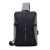 Multifunctional Messenger Bag USB Charging Anti-Theft Package Portable Integrated Casual Chest Bag Men's Crossbody Shoulder Backpack