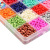 Cross-Border Hot Selling Amazon 24 Colors Boxed 4mm Small Rice-Shaped Beads DIY Ornament Accessories Spacer Beads Cross Stitch Scattered Beads Wholesale