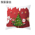 2021 New Nordic Christmas Pillow Cover Red Cartoon Santa Claus Series Short Plush Pillowcase