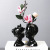Nordic Modern Creative Ceramic Vase Simple Face Living Room Flower Arrangement Art Domestic Ornaments