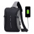 Multifunctional Messenger Bag USB Charging Anti-Theft Package Portable Integrated Casual Chest Bag Men's Crossbody Shoulder Backpack