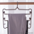 K10-2672 Multi-Functional New Homehold Creative Plastic Trousers Rack Hanging Multi-Layer Tidy Storage Pants Hanging Shelf