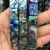 Abalone Shell Chain Rectangular Necklace of Various Specifications Earring Bracelet Crafts Material DIY Ornament Accessories