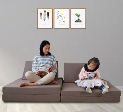 Children's Falling-Resistant Mat Game Sofa Cushion Combination Baby Splicing Floor Mat Thickened Floor Mat