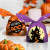 New Halloween Packing Bag Rabbit Ears Pumpkin Candy Bag Snack Bag Baking Biscuits Bag Gift Bag 50 PCs