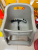 Baby Dining Chair, Safety Belt, Tray Removable, Universal Wheel Mobile