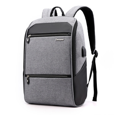 Shaolong Business Men's Backpack School Backpack Custom Casual Computer Bag Wear-Resistant Breathable Men's Foreign Trade Backpack