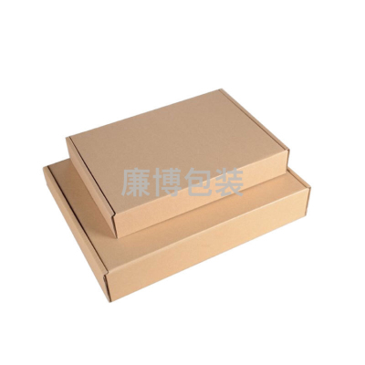 220mm3 Layer Ultrahard Postal Aircraft Box Small Carton Wholesale Packaging Corrugated Kraft Box Rectangular