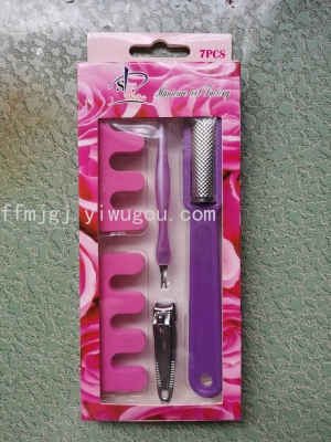 Beauty Manicure Implement New Boutique PVC Boxed 6-Piece Set FF-19