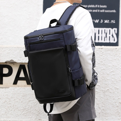 Men's Backpack Multi-Purpose Travel Bag Men's Casual Simple Business Travel Travel Large Capacity Lightweight Fashion