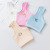 Factory Wholesale Four-Color Girls' Cotton Underwear Vest Development Period Primary School Students 8-15 Years Old Girls' Broadband Double Layer