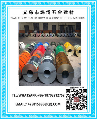 Color-Coated Steel Coil, Galvanized Color-Coated Steel Coil, Colored Steel Sheet, Colored Steel Tile Rolls