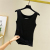 Autumn and Winter Dralon Heating and Warm-Keeping Vest Women's Fleece Lined Padded Warm Keeping Underwear Women's Seamless Bottoming Shirt Thermal Clothes Women's