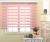Soft Gauze Curtain Double-Layer Roller Shade Bedroom Living Room and Bathroom Cloth Window-Shades Curtain Day & Night Curtain Customizable