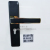 New Design Zinc Alloy Luxury Wooden Safety Mortice Door Lock Modern Black Door Handle and Lock