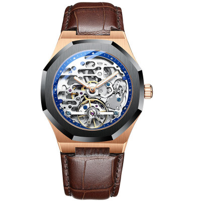 Swiss AI Lang Tourbillon Watch Men's Mechanical Watch Automatic Men's Watch New Hollow Square One Piece Dropshipping