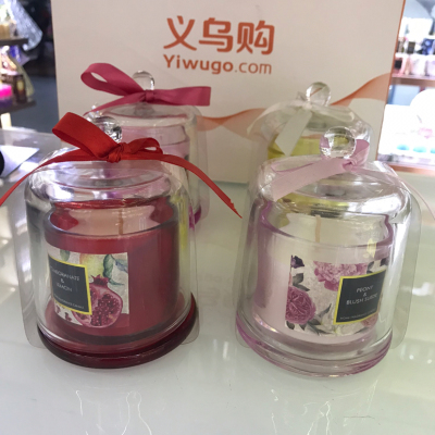Bell Jar Aromatherapy Jingle Bottle Candle Cup Large, Medium and Small Internet Celebrity Spray Color Ion Plating Cup