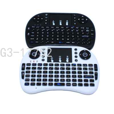 i8 Mini Wireless Keyboard 2.4GHz Russian English Version Air Mouse With Touchpad for Laptop Android TV Box PC