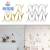 Acrylic Wall Stickers Large Eiffel Tower Removable Mirror Wall Sticker Decal Furniture Decoration Art Mural Sticker