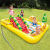 Intex Rainbow Dinosaur Swimming Pool Family Spray Pond Cartoon Animal Pool Inflatable Castle with Slide
