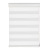 Simple Double-Layer Roller Shade Shading Curtain Soft Gauze Curtain Engineering Office Kitchen Living Room White Soft Gauze Curtain