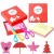 Children's Paper-Cut Boxed 120 Sheets 240 Sheets Set Teaching AIDS Educational Toys Handmade Paper Folding Paper-Cut Safety Scissors