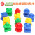 Montessori Teaching Aids DIY Screw Matching Building Blocks Children's Educational Toys Disassembly Touch Pair Shape Recognition Assembly