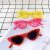 Children's Plastic Frame Sunglasses Cat Eye Fashion Sunglasses
