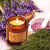Retro Medicine Pot Three-Piece Brown Glass Vanilla Honey Soy Candle Cross-Border Hot Selling Smokeless Aromatherapy Candle