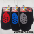 Hengyue Auto Supplies Wholesale Foreign Trade Car Plush General Car Foot Mat Three Colors Can Be Mixed