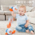 Tiktok Same Style Snail Net Red Creative Luminous Electric Music Rope Snail Crawling Toddler Cable Snail