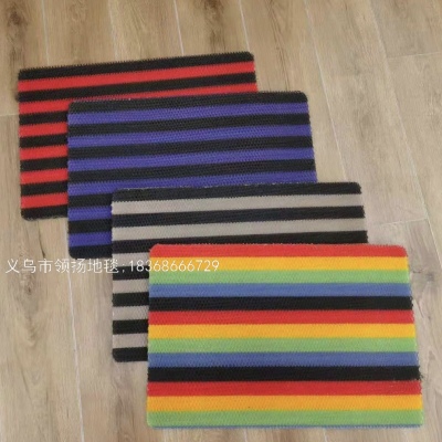 3D Elastic Silk Printed Mat Door Mat Entry Door Corridor Floor Mat Mildew-Proof Non-Absorbent Foot Mat 40 * 60cm