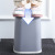 Square Trash Can Nordic Style Wastebasket Plastic Barrel Pressure Ring Large Trash Can Bathroom Office Dust Basket