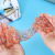  Supply Crystal Plasticene Bottled Creative DIY Children's Toy Color Transparent Belt round Beads Crystal Mud slime