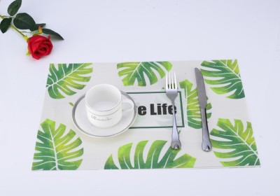 Factory Direct Supply PVC Mesh Cloth Placemat PVC Teslin Fabric Environmental Protection Placemat