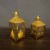 New Small Storm Lantern Decorative Lantern Eid Mubarak Storm Lantern Ramadan Ornaments Exclusive for Cross-Border