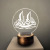 Amazon Atmosphere 3D Small Night Lamp Creative Acrylic Lamp USB Plug-in Battery Dual-Use Arabic Text Blessing Words