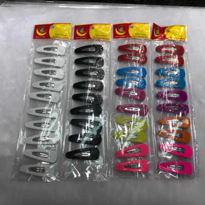 Simple Bangs Glossy Plastic Washer BB Clip
